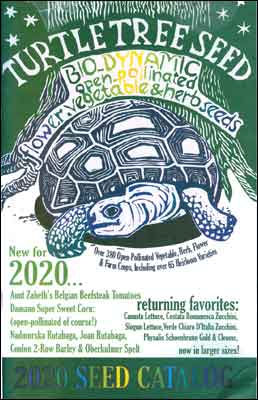 Turtle Tree Seed Initiative 2020 Seed Catalog Cover