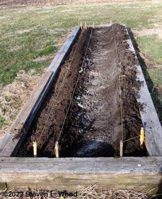 Lime, fertilizer, and inoculant spread in furrow