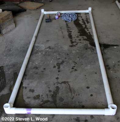 Base of cold frame