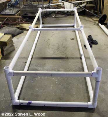 Second layer of frame added