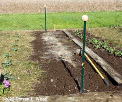 Working soil amendments into soil
