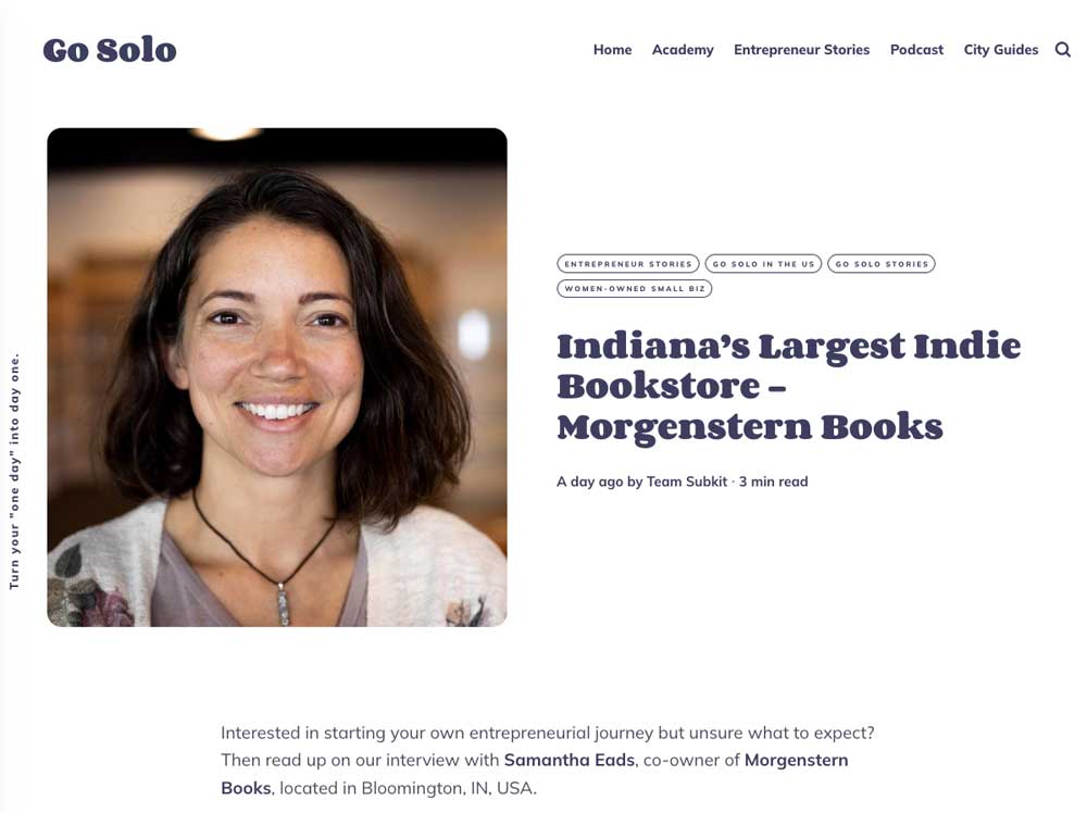 Sam - Morgenstern Books