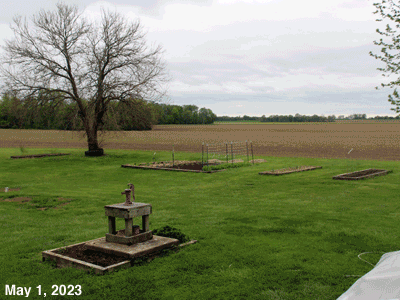 May, 2023, animated Gif of our Senior Garden