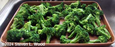 Broccoli for freezing