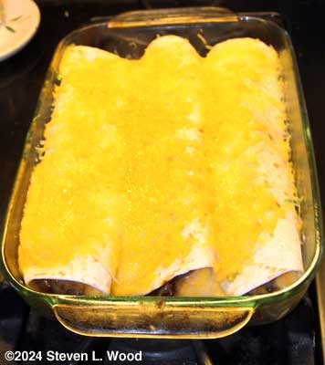 Beef burritos