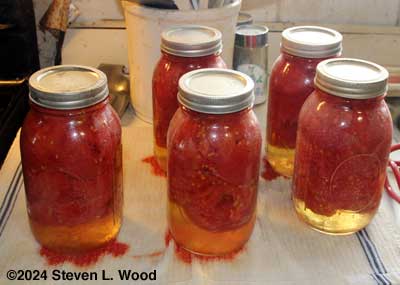 Canned whole tomatoes