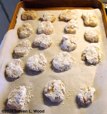 Nuggets ready for the freezer