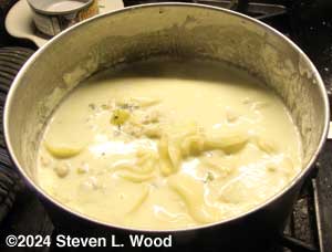 Asiago Cheese and Tortillini Soup