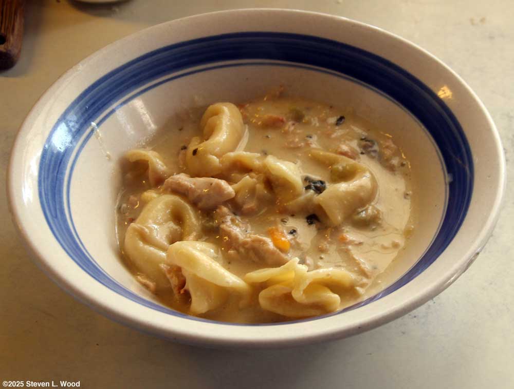 Tortellini soup