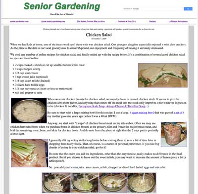 Our Chicken Salad Recipe