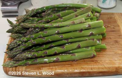 First asparagus of the season