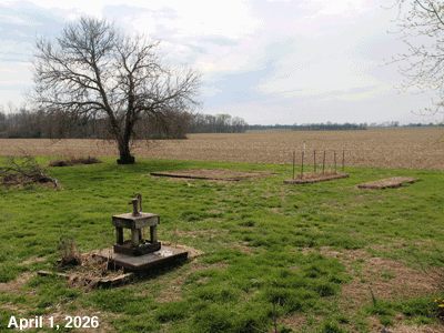 April,, 2026, animated GIF of our Senior Garden